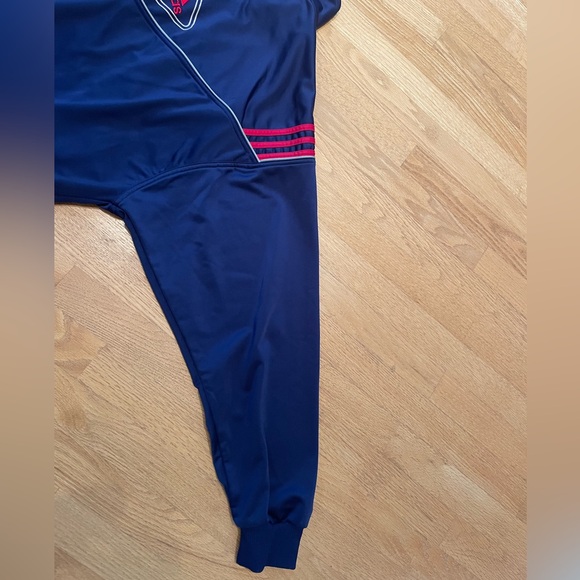 Adidas black 2-piece prime green activewear. Front zipper, pants drawstring, L - Picture 5 of 15